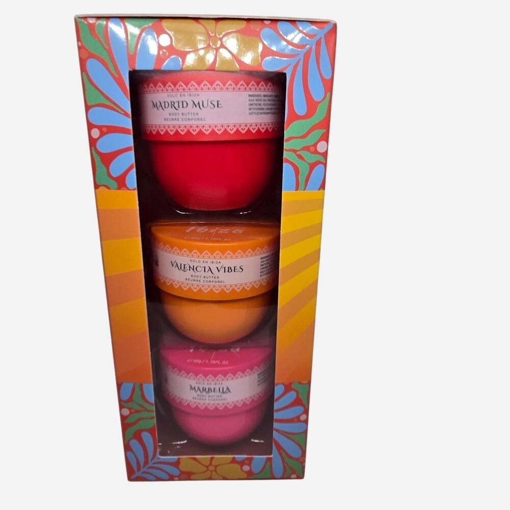 Solo en Ibiza Mini Nourishing Body Butters 3 Pack